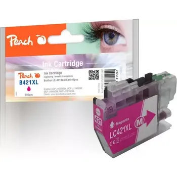 Peach LC-421XM alternativní cartridge fialová (PI500-375)