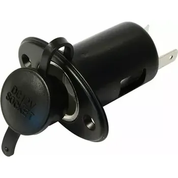 Elektrická zásuvka Zásuvka zapalovače Carpoint 12V - vestavná s ochrannou krytkou