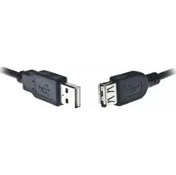 Kabel do PC Gembird USB 2.0 kabel A-A 1.8 m černá (CCP-USB2-AMAF-6)