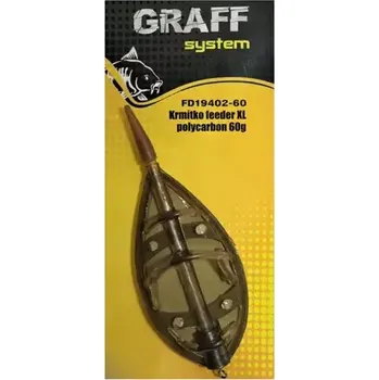 Volný čas Graff Krmítko feeder XL polycarbon 60g (FD19402-60)