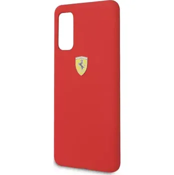 Telefonní příslušenství Ferrari SF Silikonový Kryt pro Samsung Galaxy S20 červená (3700740473320)