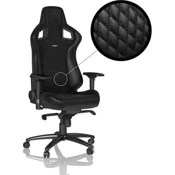 Herní židle noblechairs EPIC Real Leather černá (NBL-RL-BLA-001)