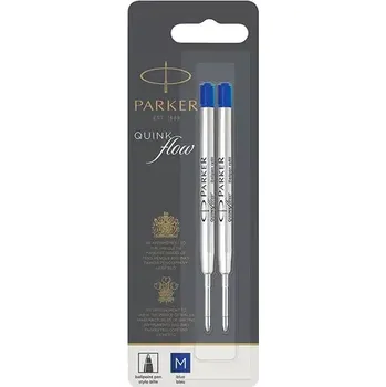 PARKER Quinkflow Ballpoint Pen M modrá 2ks (1950373)
