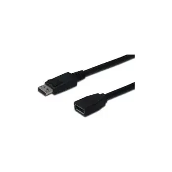 Video kabel Digitus DisplayPort prodlužovací kabel, DP/F - DP/M 2.0m (AK-340200-020-S)