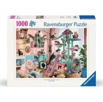 Puzzle Ravensburger Kočičí vysněný dům (120008750)