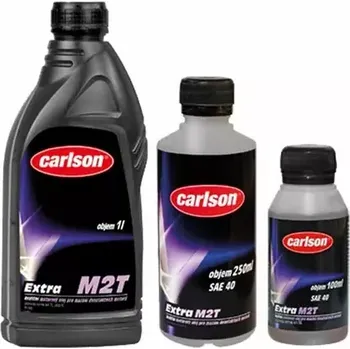 Motorový olej Carlson Minerální motorový olej pro dvoutaktní motory SAE 40 Extra M2T 100ml (33.216)