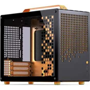 PC skříň Jonsplus Z20 oranžovo-černá (Z20 BLACK-ORANGE)