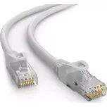C-TECH patchcord Cat6 UTP 10 m šedá (8594125013554)