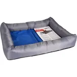 Flamingo chladicí pelíšek pro psy modro-šedá S 50x40x8.5cm (FLA-519543)