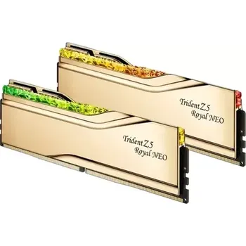 Operační paměť G.Skill Trident Z5 Royal Neo 32GB (2x16GB) 6400Mhz zlatá (F5-6400J3039G16GX2-TR5NG)