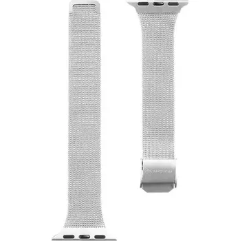 Řemínek na hodinky Tactical 748 Loop Slim Magnetický Kovový Řemínek pro Watch 38 40mm stříbrná (8596311139000)