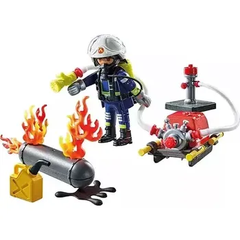 Hračka Playmobil® Action Heroes 71826 Hašení plynové nádrže (P 71826)