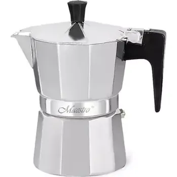 Moka konvice Maestro MR-1666-3 stříbrná (MR-1666-3)