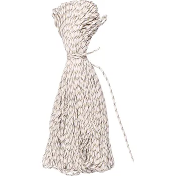 Lano Merco 7Core polypropylenové lano 100 m, 4 mm barva: BÍLÁ