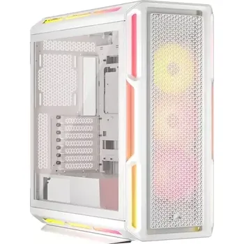 PC skříň CORSAIR iCUE 5000T LX RGB bílá (CC-9011299-WW)