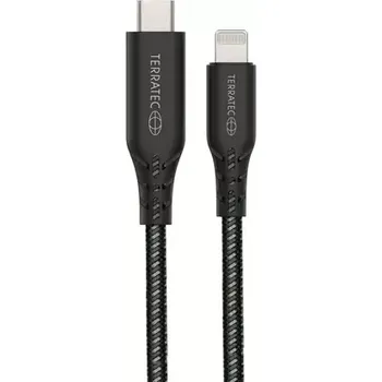Datový kabel TERRATEC Charge CL2 kabel USB-C (M) na Lightning (M) (306954-T)