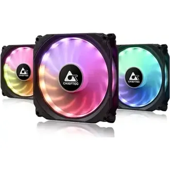PC ventilátor CHIEFTEC NF-3012-RGB 3 ks (NF-3012-RGB)