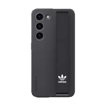 SAMSUNG Poutko Adidas k silikonovému zadnímu krytu s poutkem pro Samsung Galaxy S23/S23+/Ultra černá (GP-TOS911TLBBW)