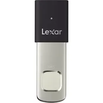 USB flash disk Lexar Fingerprint F35Pro 64GB (LJDF35P064G-RNBNG)