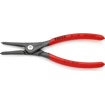 Dílna Knipex 49 11 A2 Precizní kleště pro pojistné kroužky pro vnější kroužky na hřídelích 180mm (49 11 A2)