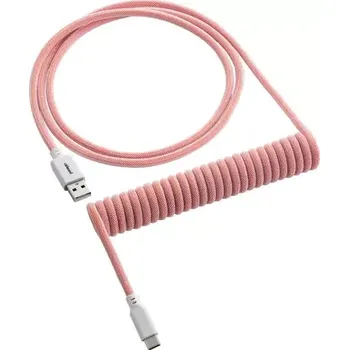 Kabel do PC CableMod Classic Coiled Keyboard Cable USB-C - USB-A 1.5m Orangesicle (CM-CKCA-CW-OW150OW-R)