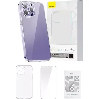 Pouzdro na mobilní telefon Baseus ARSJ001202 Crystal Clear Kryt pro Apple iPhone 14 Pro Max čirá (ARSJ001202)