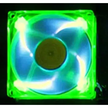 PC ventilátor AeroCool AeroFans UV LED zeleno-modrá (ID012932)