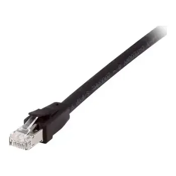 Síťový kabel Equip Patchkabel Cat8.1 SFTP 2xRJ45 LSZH 1m černá (608050)
