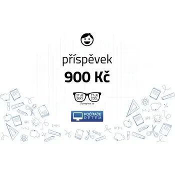 Dárkový potravinový koš Dárkový certifikát Počítače dětem v hodnotě 900 Kč/Pomoc rodinám v nouzi (PCdetem900)