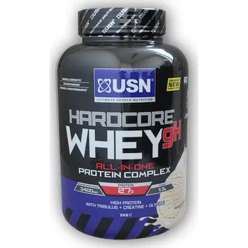 Proteinový nápoj USN Hardcore Whey gH 2000g Varianta: vanilka