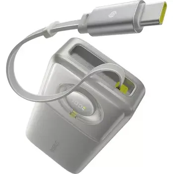 Powerbanka Baseus Free2Pull 20000mAh 65W s kabelem USB-C šedá (P10073700843-00)