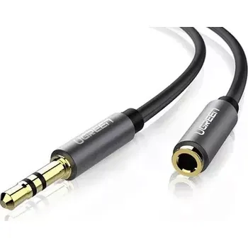 Audio kabel UGREEN AV118 Prodlužovací kabel 3.5 mm jack (M-F) 5 m černá (10538)