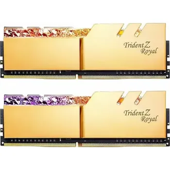 Operační paměť G.Skill Trident Z Royal Gold 32GB (2x16GB) 3600 MHz (F4-3600C16D-32GTRGC)
