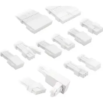 Počítačový zdroj Kolink Prodlužovací sada opletených kabelů Core Pro Braided Cable Extension Kit 12V-2x6 Typ 1 bílá (COREPRO-EK-12VT1-WHT)