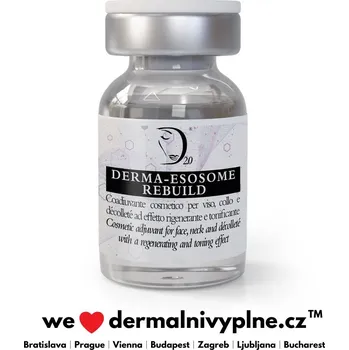DERMA 2.0 DERMA-EXOSOME REBUILD – ošetření strií, jizev a atonie (ochablosti) na bázi šafránových exosomů a polynukleotidů, 5 ml