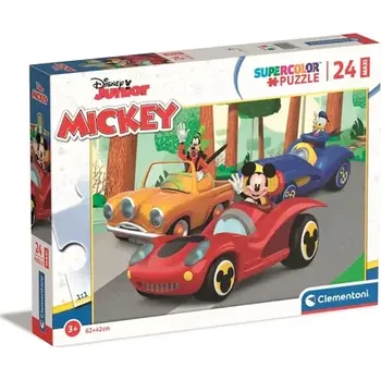 Puzzle Clementoni 24229 Maxi Puzzle Mickey Mouse a přátelé 24 dílků