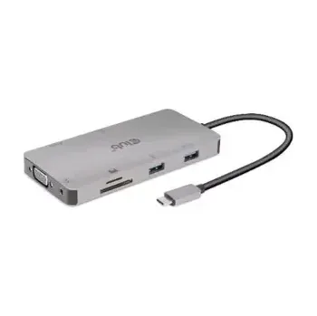 Notebook CLUB3D CSV-1594 Dokovací stanice USB-C 9v1 stříbrná (CSV-1594)