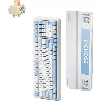 Klávesnice MCHOSE MC-K99 Icy Creamsicle modrá (MC-K99-7)