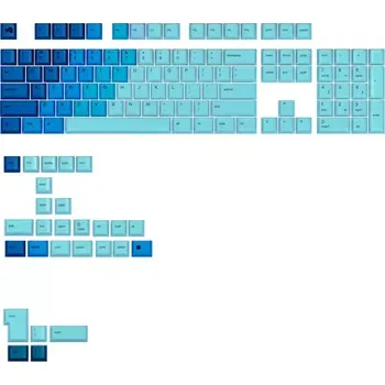 Klávesnice Glorious vyměnitelné klávesy GPBT Gradient (ANSI US) - Ocean (GLO-KB-ACC-KC-GPBT-GR-OCN-US)