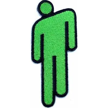 Nášivka Merch Billie Eilish: Nášivka Blohsh Green