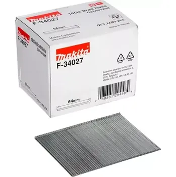 Hřebík Makita F-34027 Hřebíky nastřelovací (F-34027)