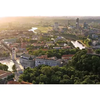 Puzzle Trefl - Puzzle - Vilnius, Litva (10690)