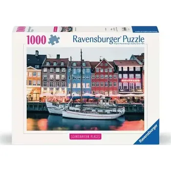 Puzzle Ravensburger Skandinávie Kodaň - Dánsko (120001119)