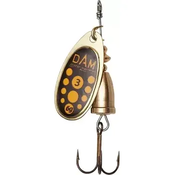 Umělá nástraha Effzett Třpytka Executor Spinner 4g Velikost 2 Blacky (60477)