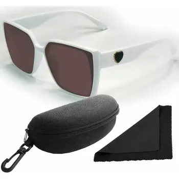 Sluneční brýle Polarized Brýle sluneční 268 - obroučky bílé - skla hnědá (56.060)