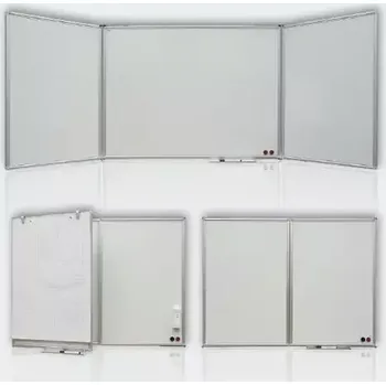 2x3 Triptych keramická magnetická rozkládací tabule 120x90-240cm (5907627312903)