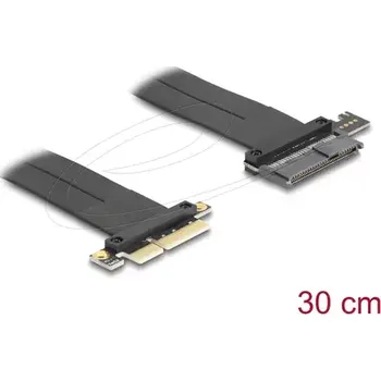 Kabel do PC Delock Riser Card PCI Express 3.0 x4 samec to U.2 SFF-8639 SSD (81507)