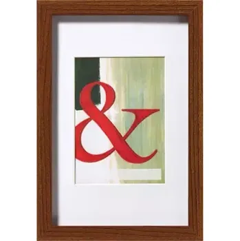 Rám na obraz Walther Stockholm 30x40 Dřevěný foto rám hnědá (EA040N)