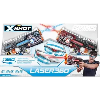 Dětská zbraň ZURU X-Shot Laser 360 Set 2ks (193052050076)