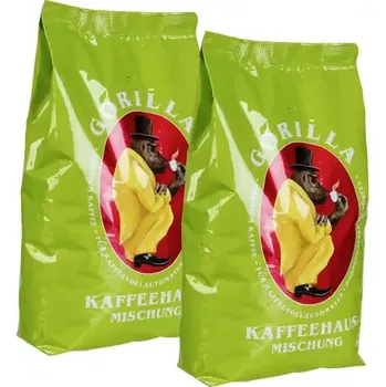 Káva Joerges Gorilla Coffee House 2 Kg Beans Set (278014.SET)